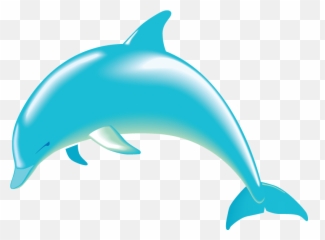 Emoji Clipart Dolphin - Transparent