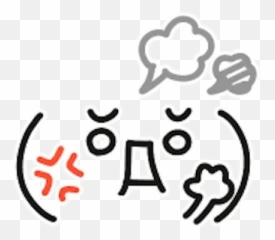 Kawaii Emoji Whatsapp Stickers - Stickers Cloud Line Art,Kawaii Emoji
