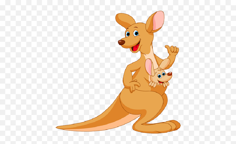 Transparent Background Clipart Kangaroo - Kangaroo Clipart Emoji,Kangaroo Emoji