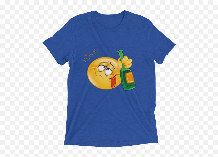 Funny Drunk Emoji Shirts - Blessed To Be A Blessing T Shirt,Yellow Emoji Shirt