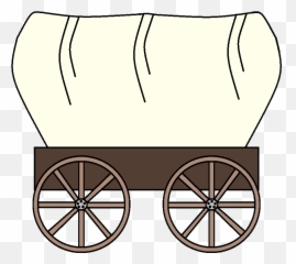 Western Clipart Free Image 2 - Oregon Trail Drawing Wagon Emoji