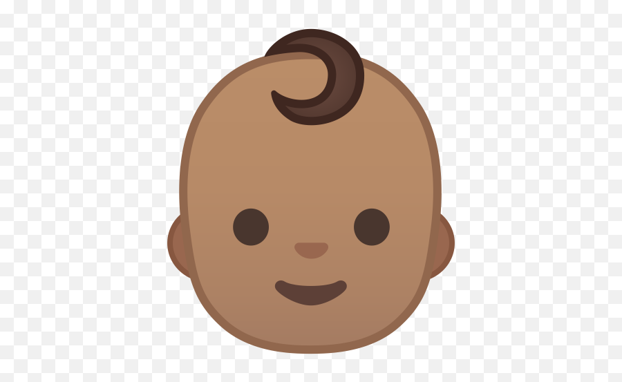 Baby Medium Skin Tone Icon - Baby Emoji Transparent Png,Baby Face Emoji