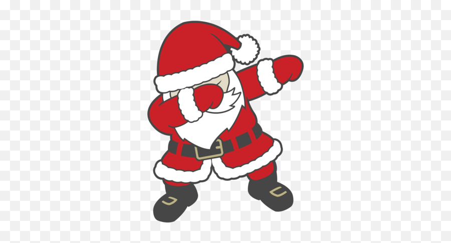 Dabbing Transparent Santa Clipart - Clipart Santa Claus Dabbing Emoji,Emoji Dabing