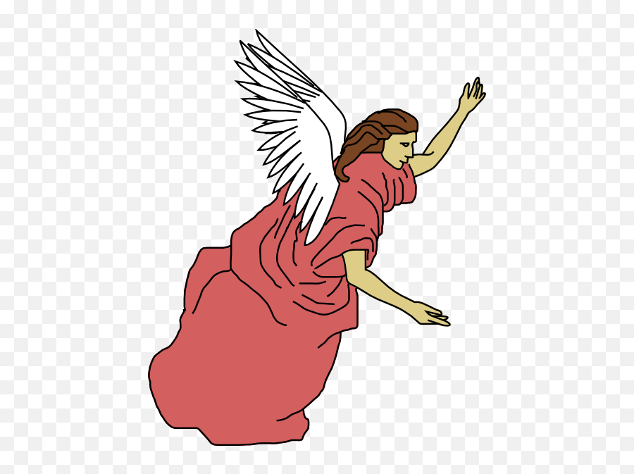 Angel Clipart - Angel Flying Clipart Emoji,Guardian Angel Emoji