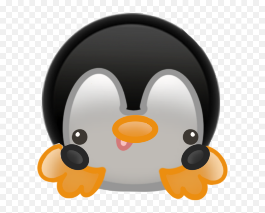 Peachesthepenguin Penguin Sticker - Cartoon Emoji,Miami Emoji