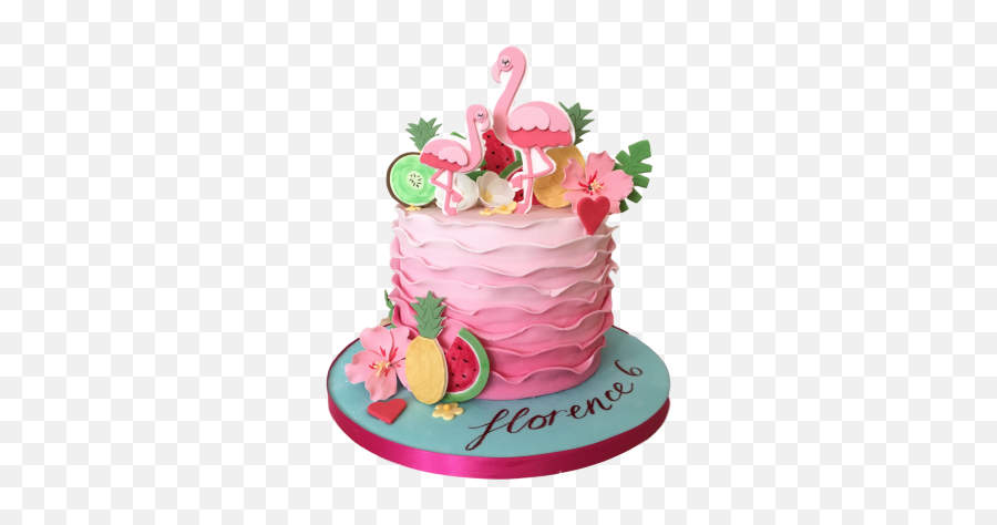 Girls Cakes Kids Birthday Cakes Dubai - Cake Decorating Emoji,Pink Emoji Cake
