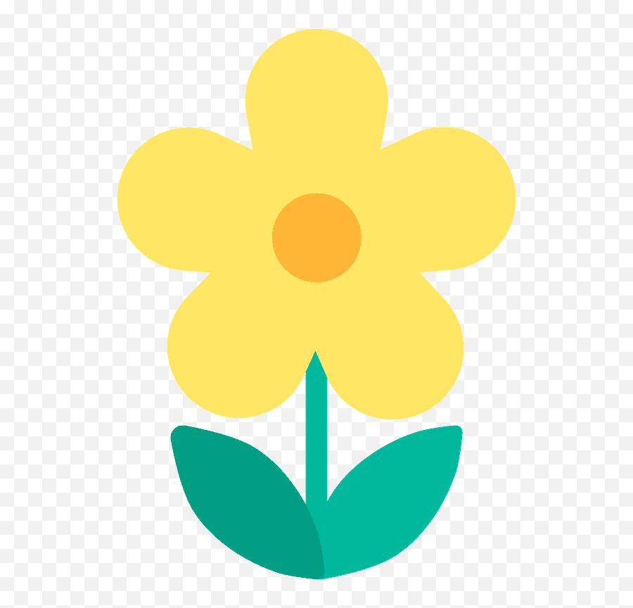 Blossom Emoji Clipart - Blume Emoji,Cherry Blossom Emoticon