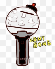 Army Bomb Bts Fanart Transparent Png - Emoji