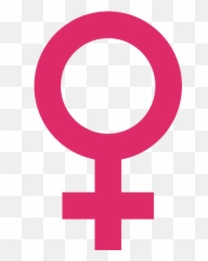 Oreo clipart cross Transparent FREE for download - Pink Female Symbol Png Emoji