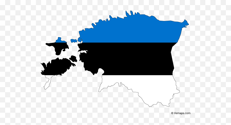 Flag Map Of Estonia Free Vector Maps Map Vector Flag - Free Estonia With Regions Emoji,Argentina Flag Emoji