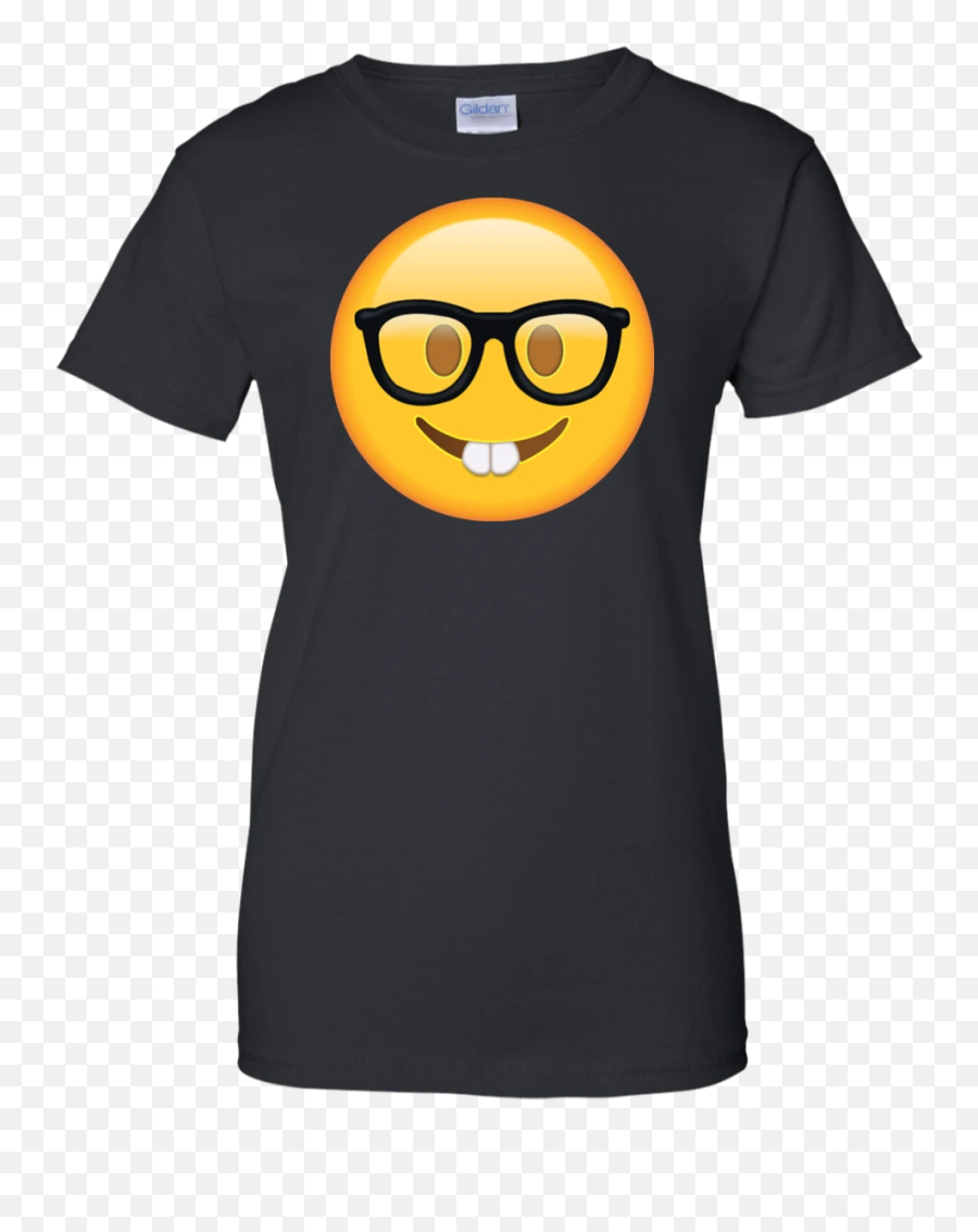 Nerd Glasses Emoji,Emoji Tshirts