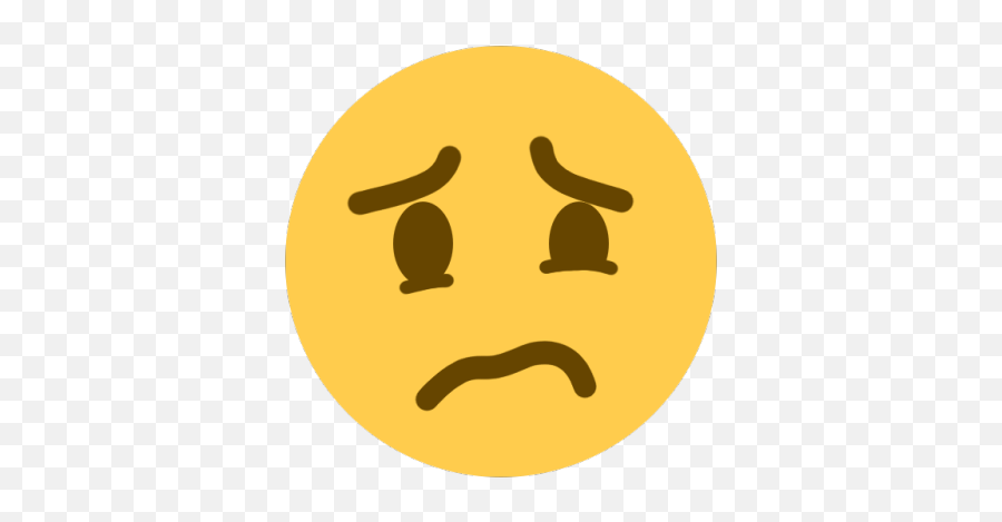 Worried Face Emoji,Horny Emoji