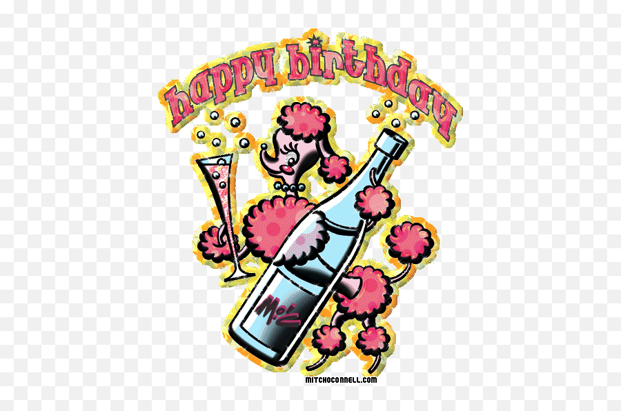Birthday Wine Gif - Clipart Best Animated Happy Birthday Wine Gif Emoji,Birthday Emoticons Text