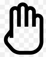 Free Pointing Finger Silhouette Download Clip Art - Icon Volunteering Png Emoji