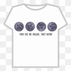 Rollin They Hatin Emoji Style - Roblox Lego T Shirts,Man Boy Ghost Emoji