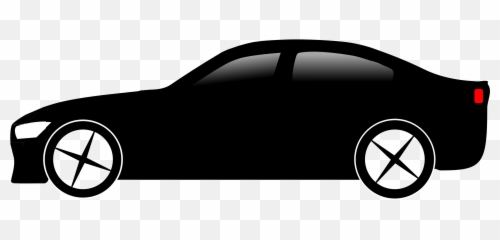Black Car Vector Image - Clipart Png Emoji