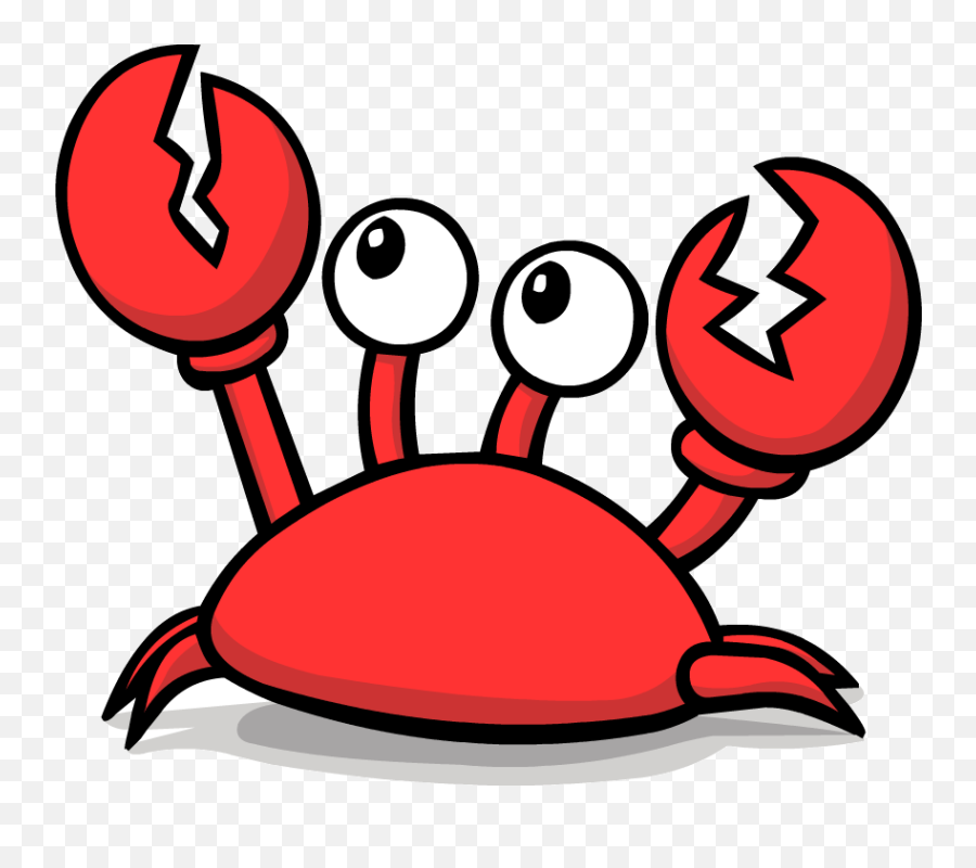 Crab Clip Art 5 Clipartwiz - Crab Clipart Png Emoji,Crab Emoji