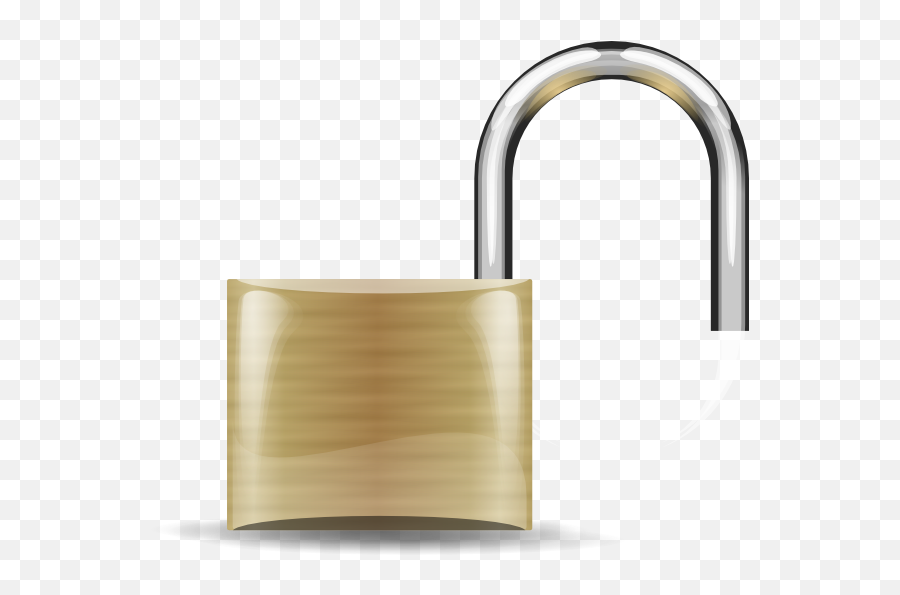 Padlock Clipart Unlocked Padlock - Open Locks Emoji,Unlocked Lock Emoji