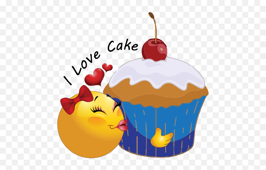Cupcake Smiley Emoticon Clipart - Cupcake Clip Art Emoji,Cupcake Emoticon