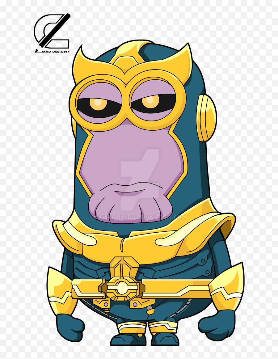 Thanos - Cartoon Emoji,Thanos Emoji