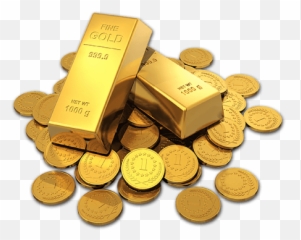 Pin - Gold Coins And Bar Emoji