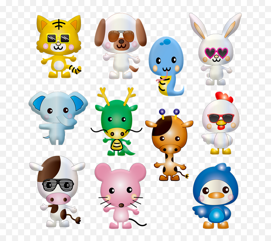 Kawaii Animals Japanese - Cartoon Emoji,Japanese Cat Emoticons