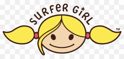 Pin - Surfer Girl Logo Vector Emoji,Surfing Emoticon