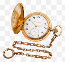Pocket Watch - Transparent Background Gold Pocket Watch Png Emoji,Watch Clock Emoji