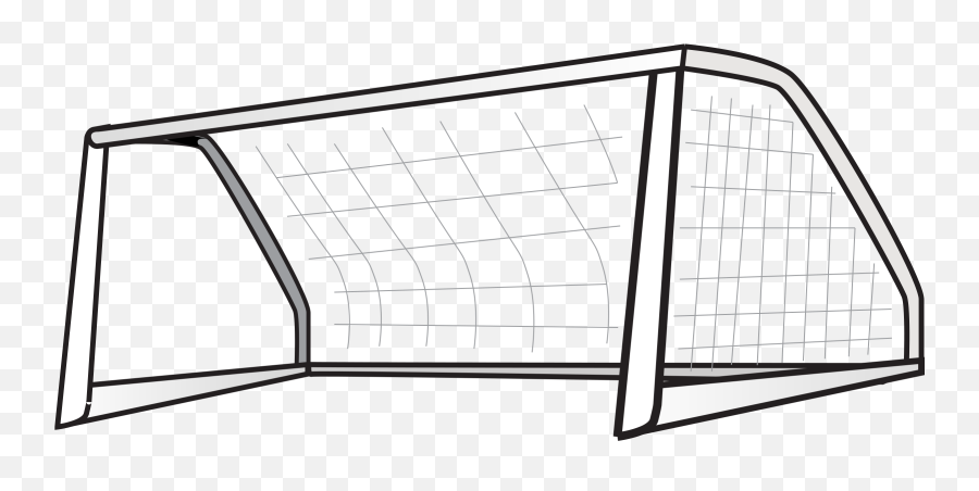 Free How To Draw A Soccer Goal - Football Goal Clipart Emoji,Soccer Goal Emoji