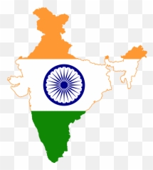India Geo Stub - Indian Independence Day Words Emoji