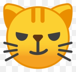Cat Face With Wry Smile Free Icon Of Noto Emoji Smileys - Crying Cat Emoji,Cat Emoticon