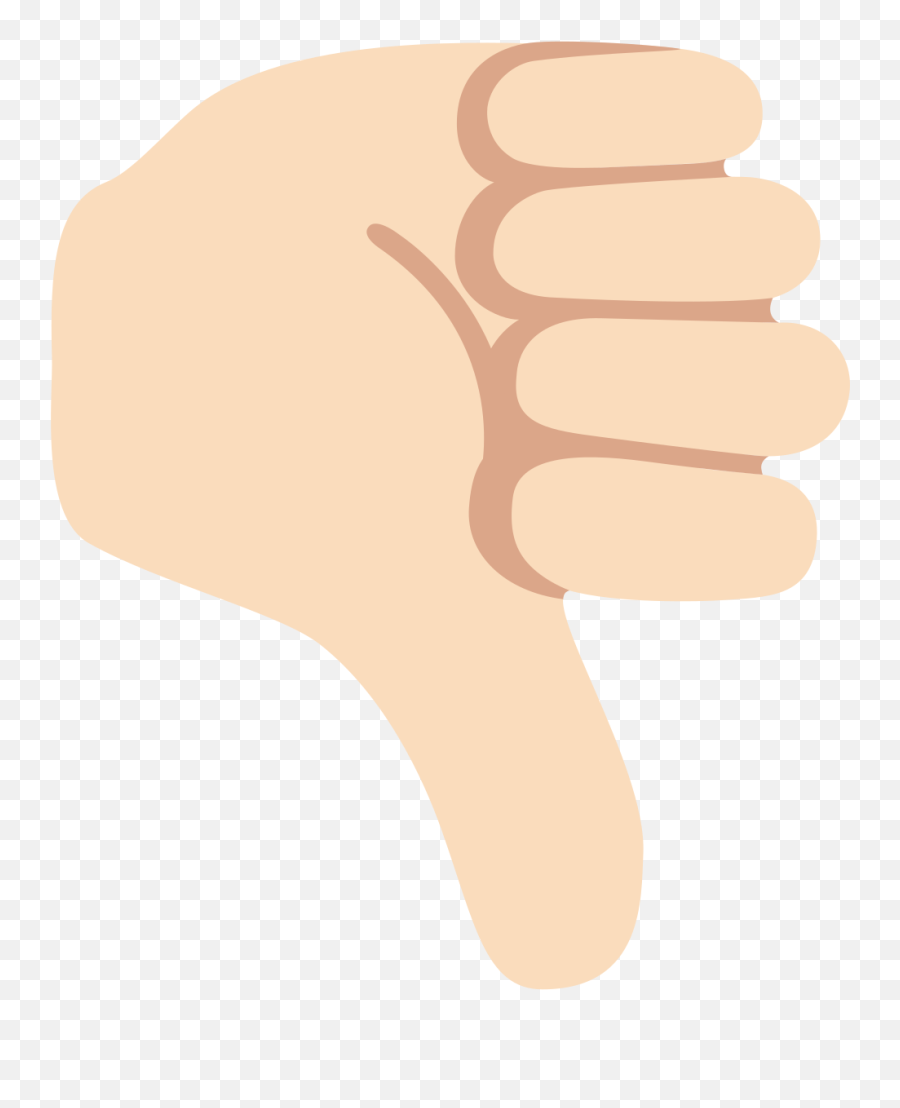 Fileemoji U1f44e 1f3fbsvg - Wikipedia Sign Language,Nail Emoji