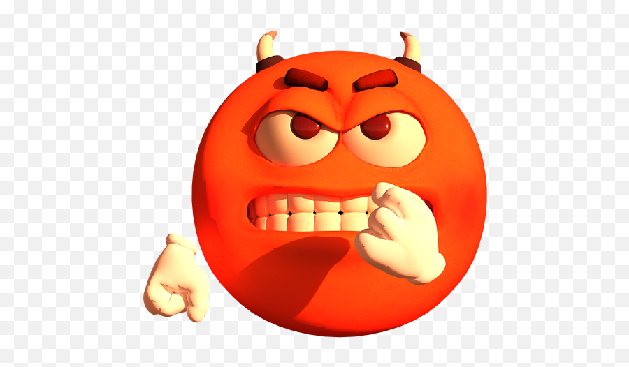 Smiley Evil Emoticon - Free Image On Pixabay Cartoon Emoji,Emoji Pumpkin