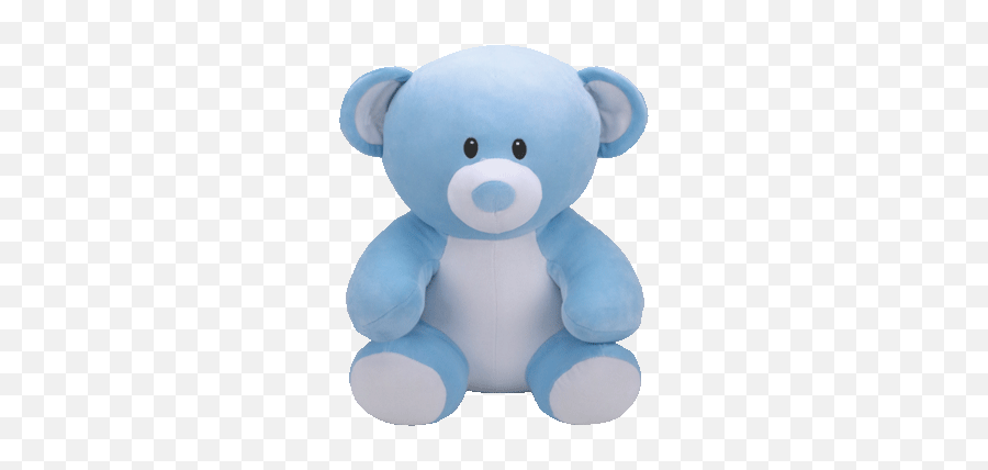 Ty Baby Lullaby 16 Inch Blue Bear Plush Doll - Teddy Bear Emoji,Teddy Bear Emoji