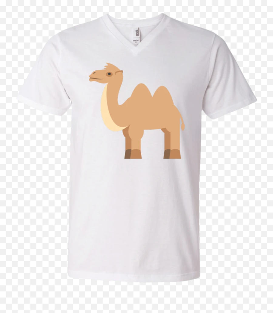 Camel Emoji Menu0027s V - Neck Tshirt U2013 That Merch Store Arabian Camel,Ketchup Emoji