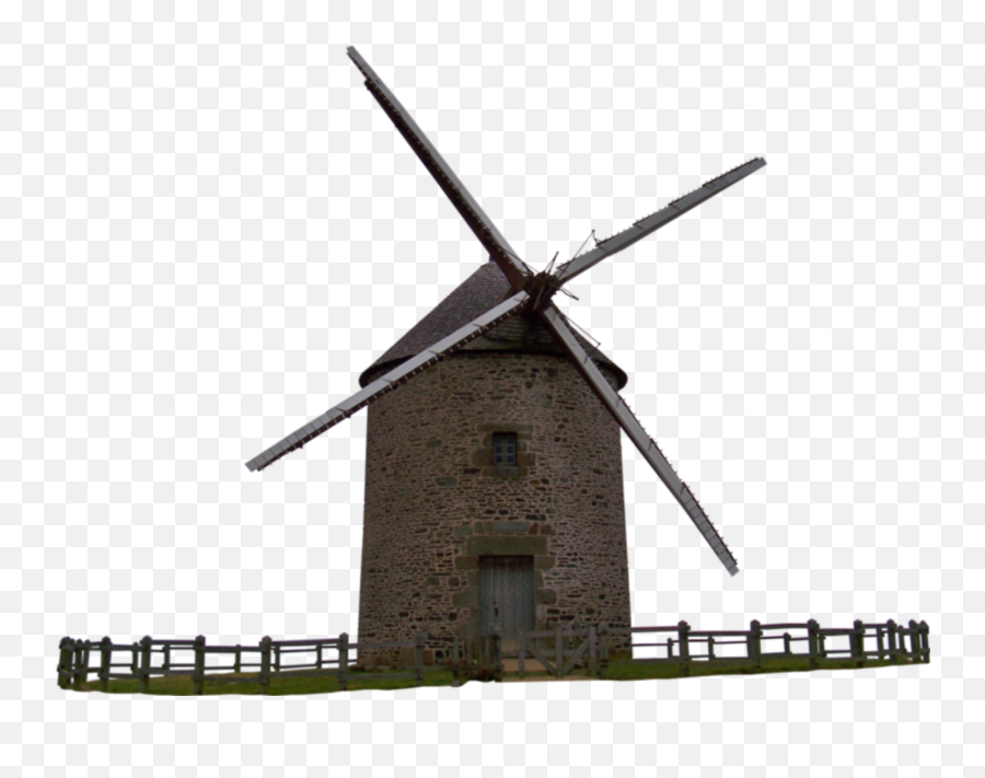 Windmill - Moulin De Moidrey Emoji,Windmill Emoji