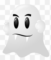 Ghost Free Png Images Halloween Ghost Scary Ghost Ghost - Cartoon Ghost Emoji,Ghost Emoticon