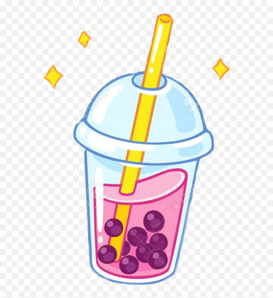 Bobatea Challenge Boba Tea Cute - Bubble Tea Clipart Emoji,Boba Tea Emoji