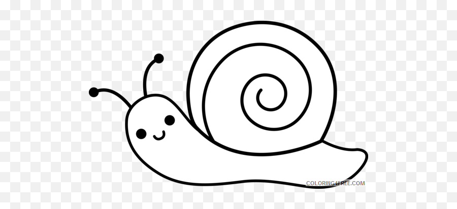 Snail Coloring Pages Snail Printable Coloring4free - Coloring Snail Emoji,Snail Emoji