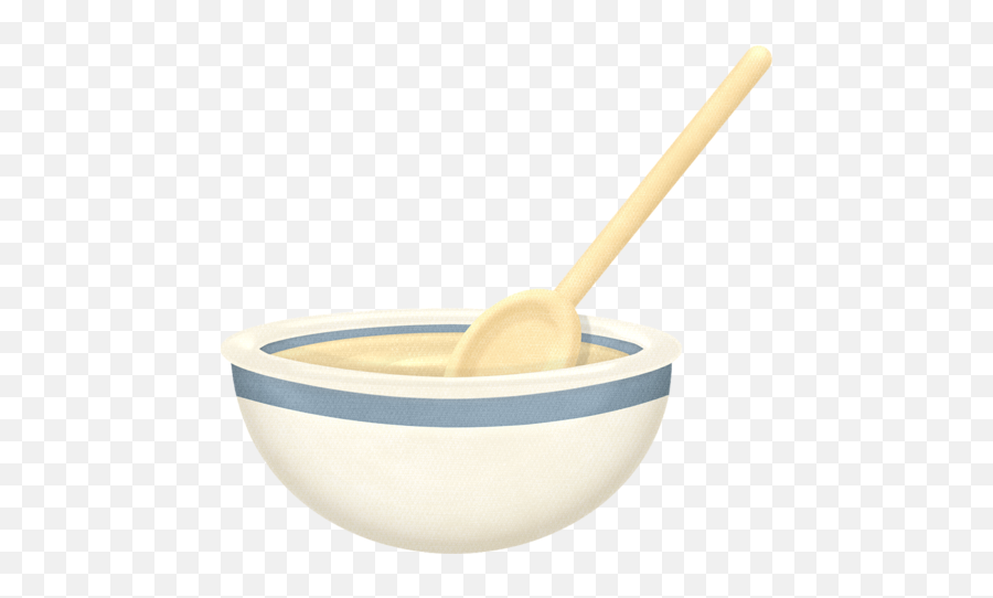 Mixing Bowl And Spoon - Mixing Bowl And Wooden Spoon Emoji,Spoon Emoji