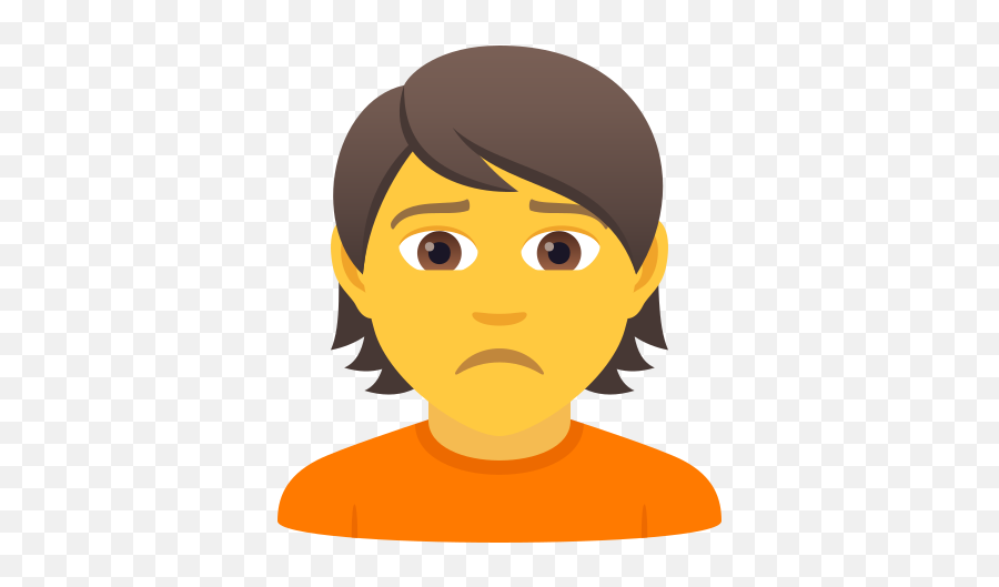 Emoji Pessoa Que Franz O Sobrolho Para Copiarcolar Wprock - Emoji Personne,:o Emoji