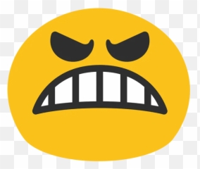 Angry Face No Background - Angry Cartoon Transparent Background Emoji,Emoji No Background