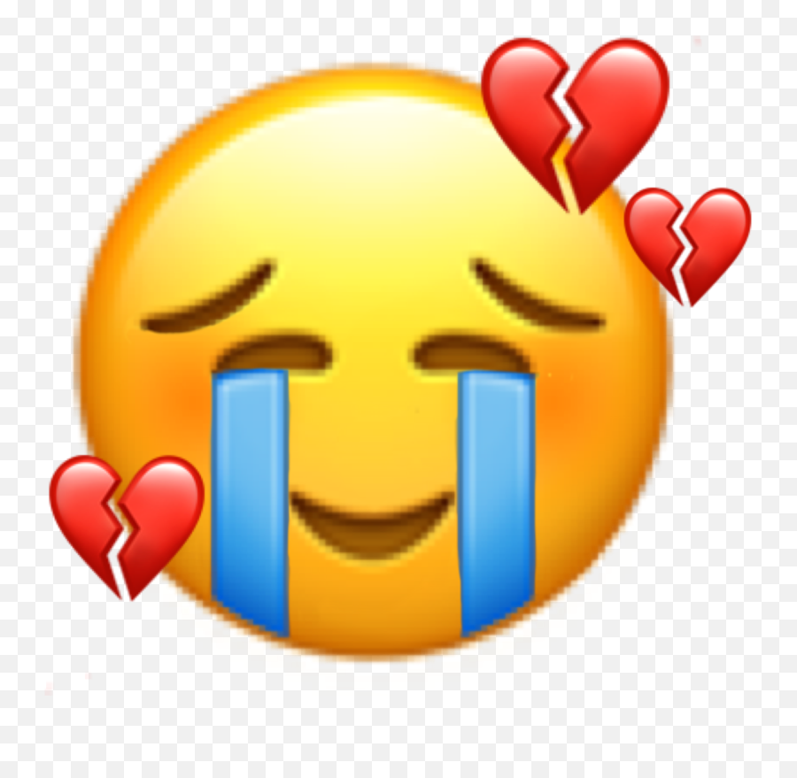 Sad Happy Confused Emoji Sticker By Evelyne - Happy,Confused Emoji Png