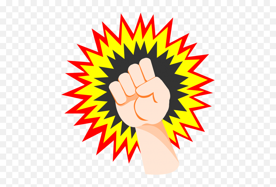 Fist Public Domain Image Search - Freeimg Clenched Fist Cartoon Png Emoji,Fist Pump Emoji