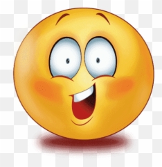 Scared Emoji Png Clipart - Happy