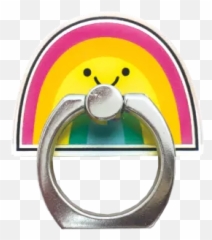 Fantasy Themed Gifts - Rainbow Phone Ring Emoji,Hook Em Horns Emoji