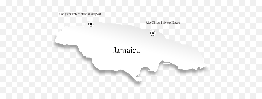 Rio Chico Private Estate Villa - Jamaica Map Of Jamaica Jamaica Map Emoji,Jamaica Emoji