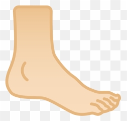 Light Skin Tone Emoji - Fuß Emoji,Foot In Mouth Emoji