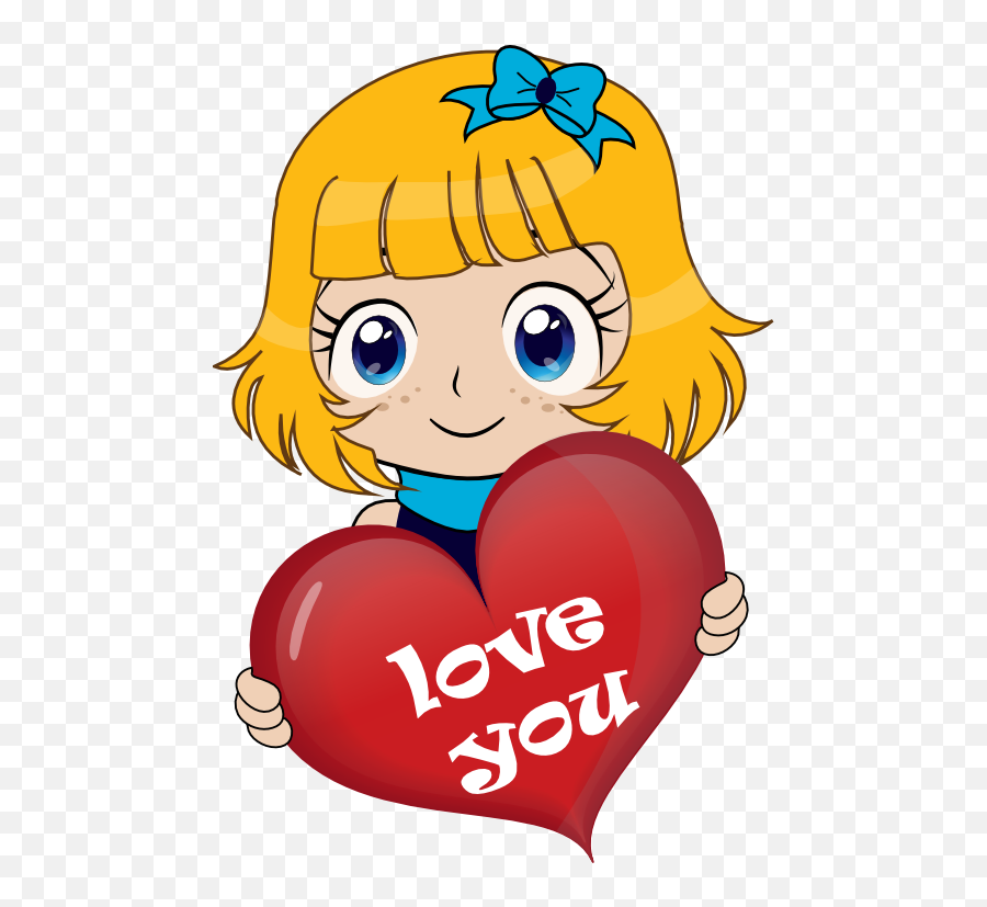 Cute Girl Manga Smiley Emoticon Clipart I2clipart Emoji,Hair Emoticon