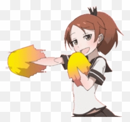 Top Girls Cheer Shoes Stickers For - Anime Girl Cheering Gif Emoji,Cheering Emoticons